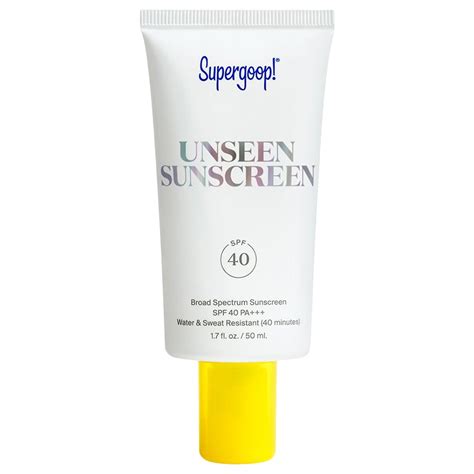 Buy Supergoop Unseen Sunscreen SPF 40, 1.7 fl oz Online at Lowest Price in India. 1272242957