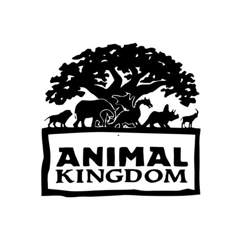 Animal Kingdom Decal Animal Kingdom Logo Vinyl Animal - Etsy