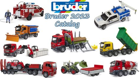 Bruder 2023 Catalog: New Product List - YouTube