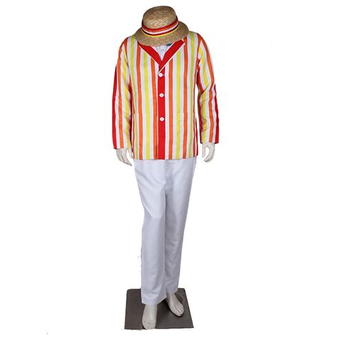 Mary Poppins Bert Costume Outfit For Adult Men's Party Halloween ...