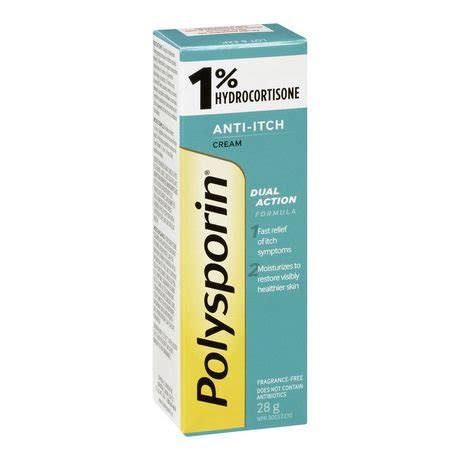 Polysporin General Itch 1% Cream 28g | Walmart Canada