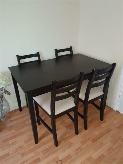 Ikea - Dining table set with 4 chairs | in Littleover, Derbyshire | Gumtree