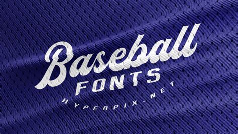 50+ Best Baseball Fonts (FREE / Premium) 2024 | Hyperpix