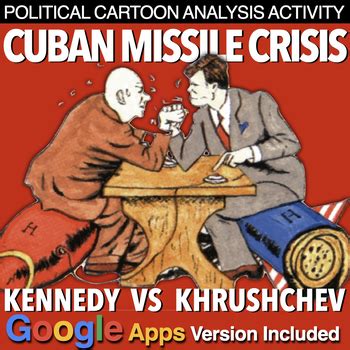 Cuban Missile Crisis Political Cartoon Analysis (Cold War) | TpT