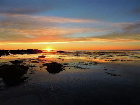 Pebble Beach Sunset Photograph by Connor Beekman - Fine Art America