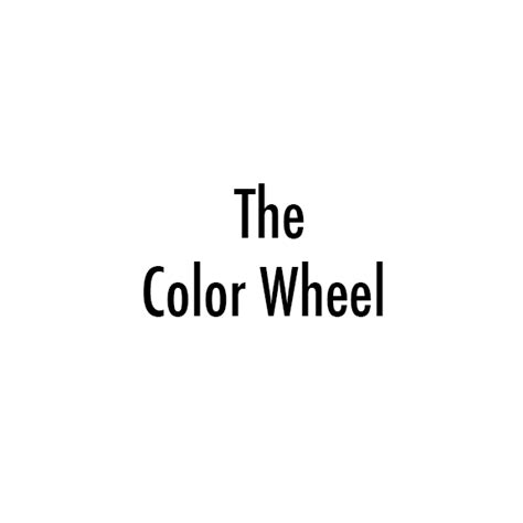 The Color Wheel on Behance