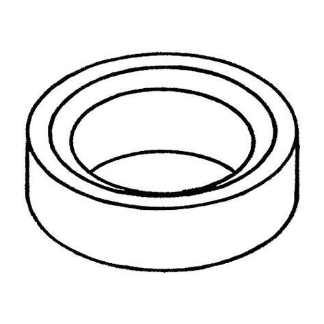 Support Ring, Solid PTFE