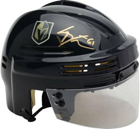 Mark Stone Vegas Golden Knights Autographed Black Mini Helmet for sale online | eBay | Golden ...