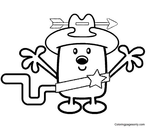 Free Wow Wow Wubbzy Sheets Coloring Page - Free Printable Coloring Pages