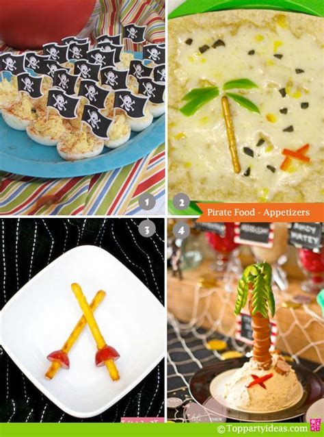 Pirate Party Food - Appetizers: Deviled Eggs, Treasure Island Nachos ...