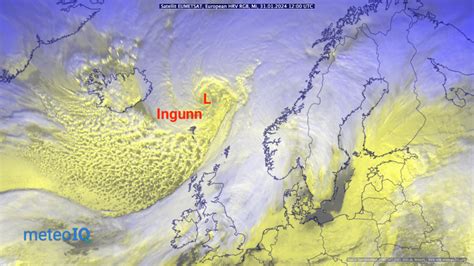 New Wind Record in Norway with Storm Ingunn - MeteoIQ