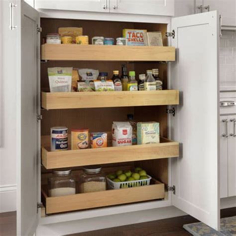 Making Smart Use Of Kitchen Cabinet Pull Out Storage