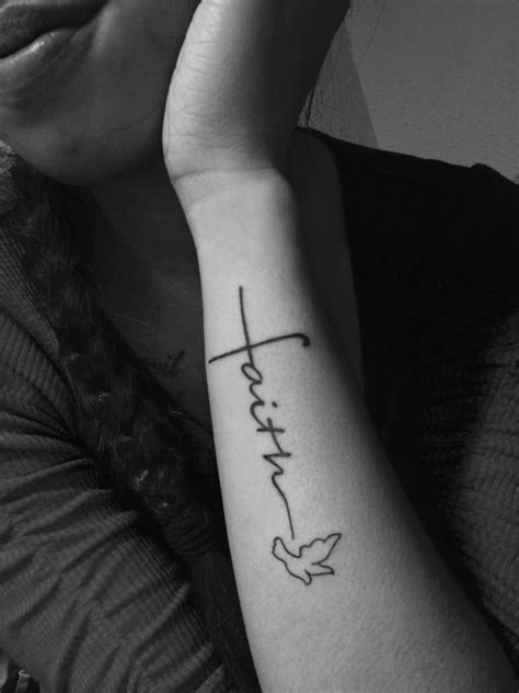 54 Beautiful Faith Tattoo Designs For You In 2021 – Artistic Haven