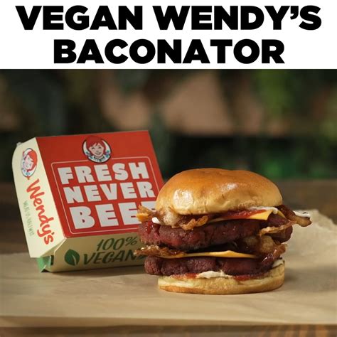 Vegan Wendy's Baconator Recipe | Can we turn the iconic Wendy's ...