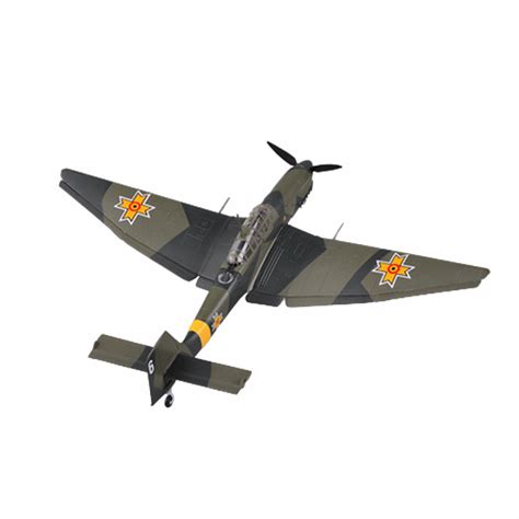 Ju 87 D-3 Stuka dive bomber aircraft pre-built 1/72 scale plastic coll – old boy hobby