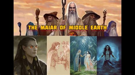 All of the Known Maiar (Great Spirits) of Middle Earth - YouTube