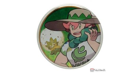 Pokemon Center 2020 Milo Eldegoss Galar Button Collection Large Size Metal Button