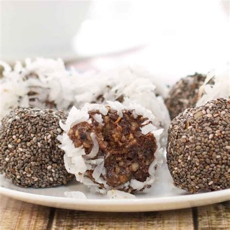 No-Bake Coconut Date Balls Recipe | Sweet Pea's Kitchen