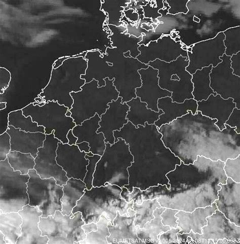 Meteosat - precipitation - Germany, Czech Republic, Austria ...