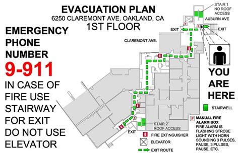 Evacuation Signs — Battalion One Fire Protection