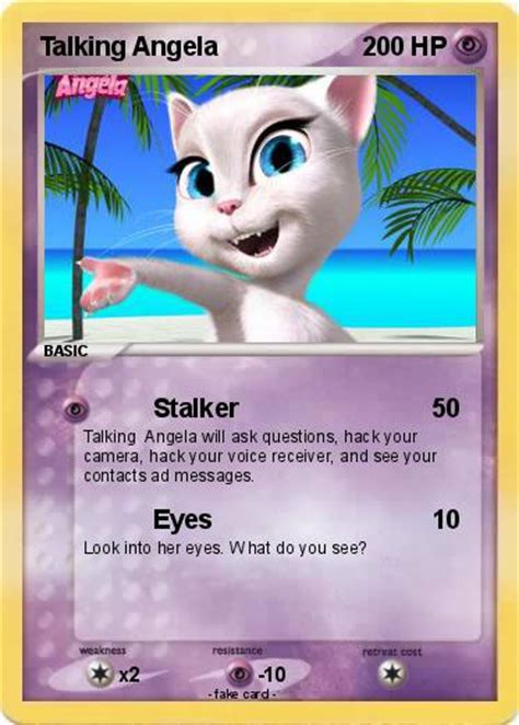 Pokémon Talking Angela - Stalker - My Pokemon Card