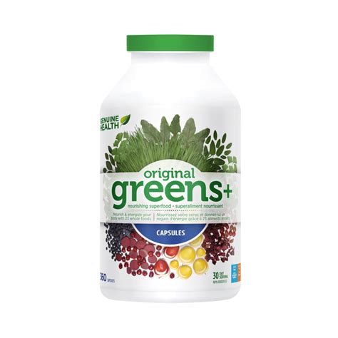 Genuine Health - Organic Green Superfood Capsules