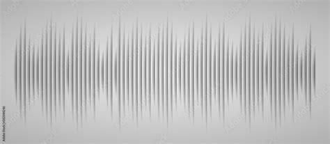 Sound waves oscillating Stock Vector | Adobe Stock