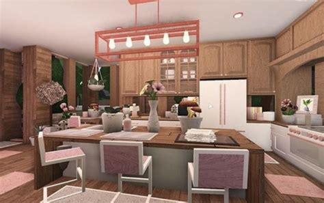 Modern Bloxburg Kitchen Aesthetic - art-jiggly