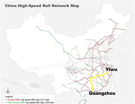 Guangzhou - Yiwu High Speed Train: Time, Price, Station Map