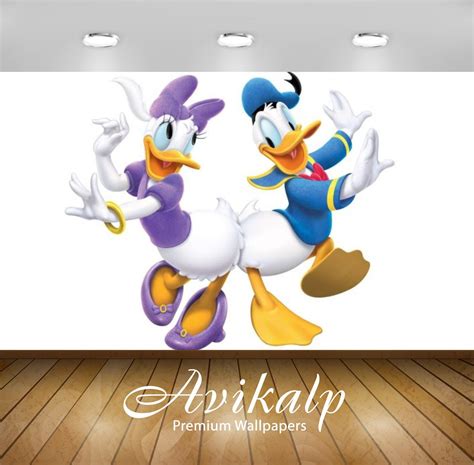 Avikalp Exclusive Awi2057 Dancing Donald Duck With Daisy Duck Characte