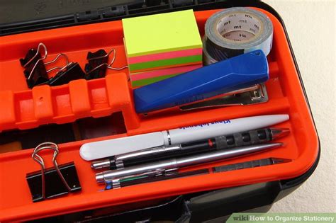 How to Organize Stationery: 9 Steps (with Pictures) - wikiHow