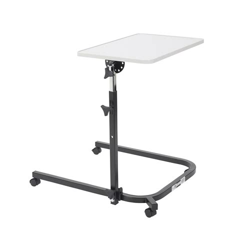 Drive Medical Pivot and Tilt Adjustable Overbed Table