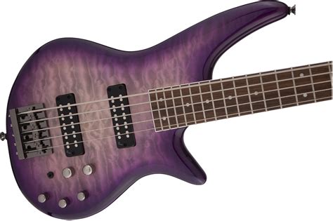 Jackson JS3Q V Spectra Purple Phase 5 String Bass Guitar ICJ1970149 ...