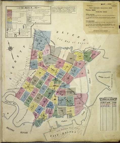 Image 1 of Sanborn Fire Insurance Map from Chelsea, Suffolk County ...