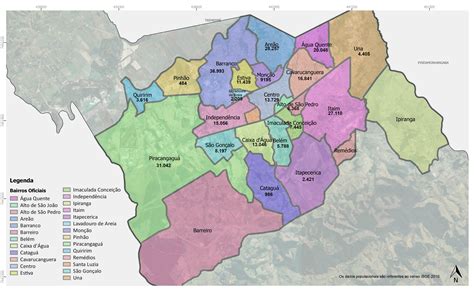 População por Bairro – Prefeitura de Taubaté