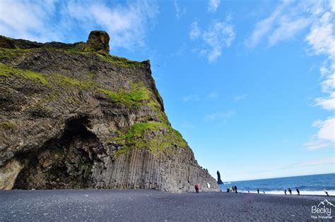 Visiting The Beautiful Reynisfjara Beach | Vik Iceland - Becky the ...