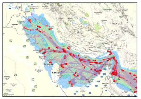 Satellite Monitoring of Oil Pollution in the Persian Gulf — ScanEx