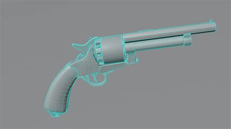 LeMat Revolver Model - TurboSquid 2155533