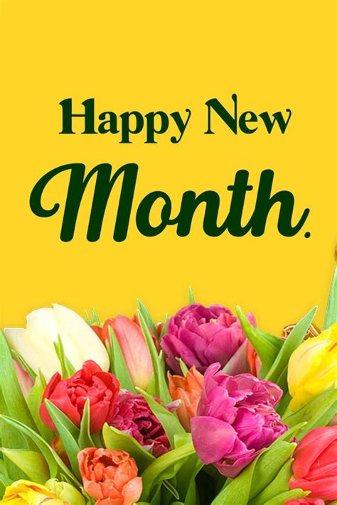 Happy New Month Wishes and Messages