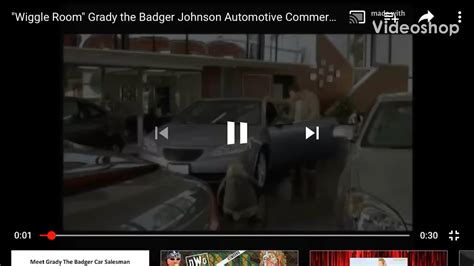 Badger car salesman funny - YouTube