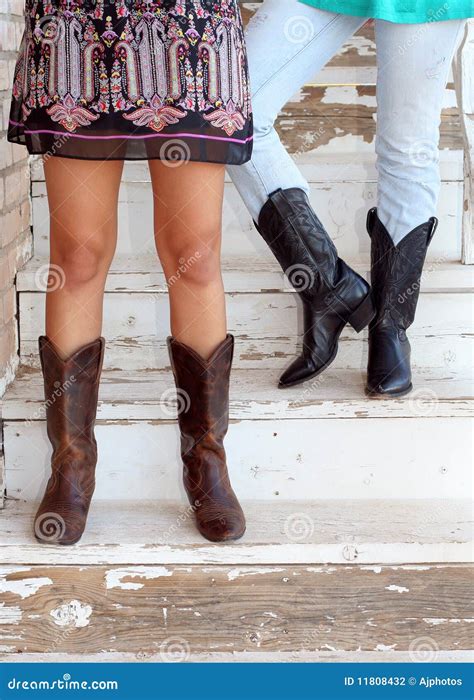 Fashion Boots On Teenage Girls Stock Photo - Image: 11808432