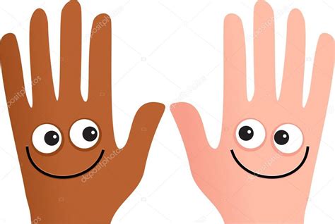 Cartoon hands with a happy smiling face Stock Vector Image by ©Prawny #64296261