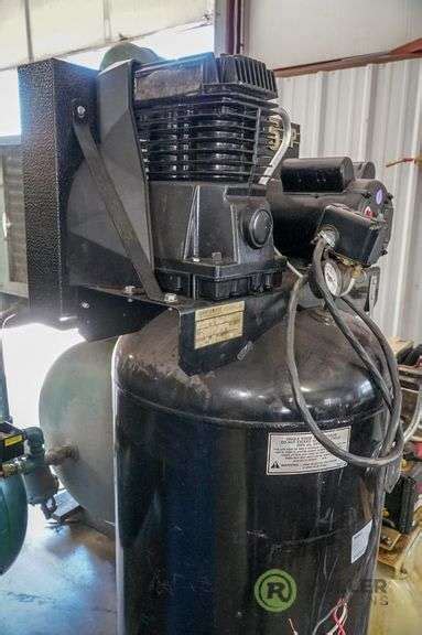 Sanborn Vertical Air Compressor, 5Hp, 60-Gallon, 2-Stage - Roller Auctions