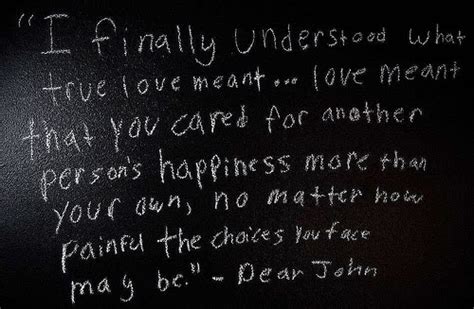 True Love - Dear John Quotes