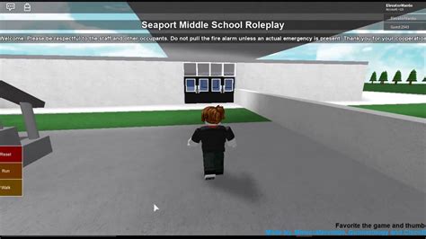 SOOOO ANNOYING!!! | ROBLOX! | Seaport middle school FIRE ALARM tour - YouTube