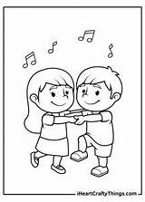 15 Dance Coloring Pages 100% Free Printables sketch template