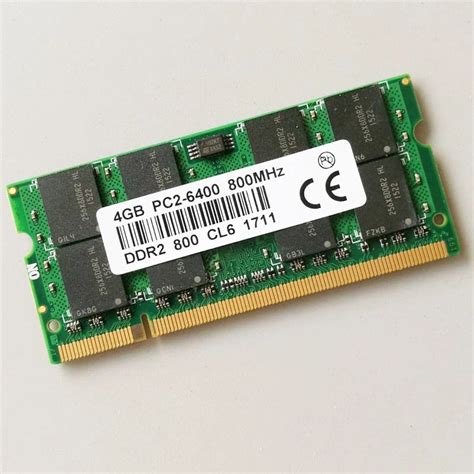 4 GB PC2 6400S DDR2 800 4G 800 Mhz DDR2 la memoria del ordenador ...