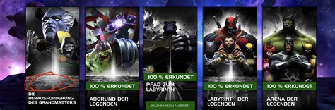 Gauntlet does not show 100% completed — Marvel Contest of Champions