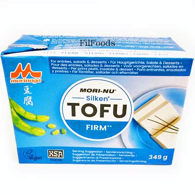 Morinaga Tofu Firm (Blue) 349g - FilFoods