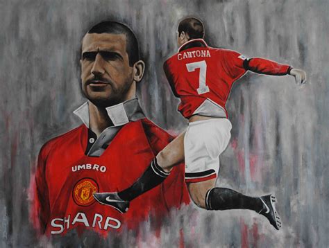 Wallpaper : olahraga, merah, tim, sepak bola, Eric Cantona, Manchester United, pemain sepak bola ...